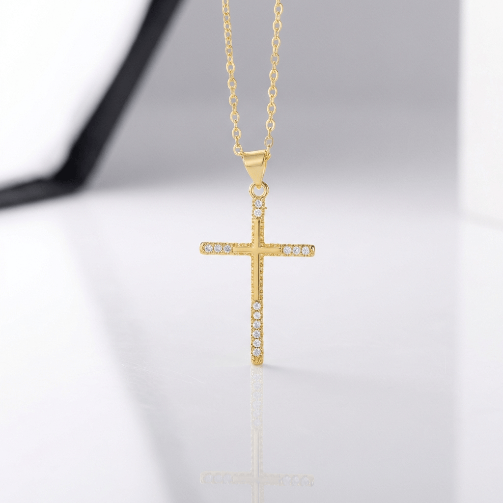 SIMPLE CROSS NECKLACE