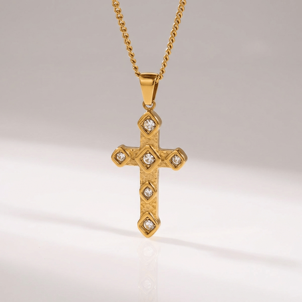 FAITH IN LIGHT ZIRCON NECKLACE