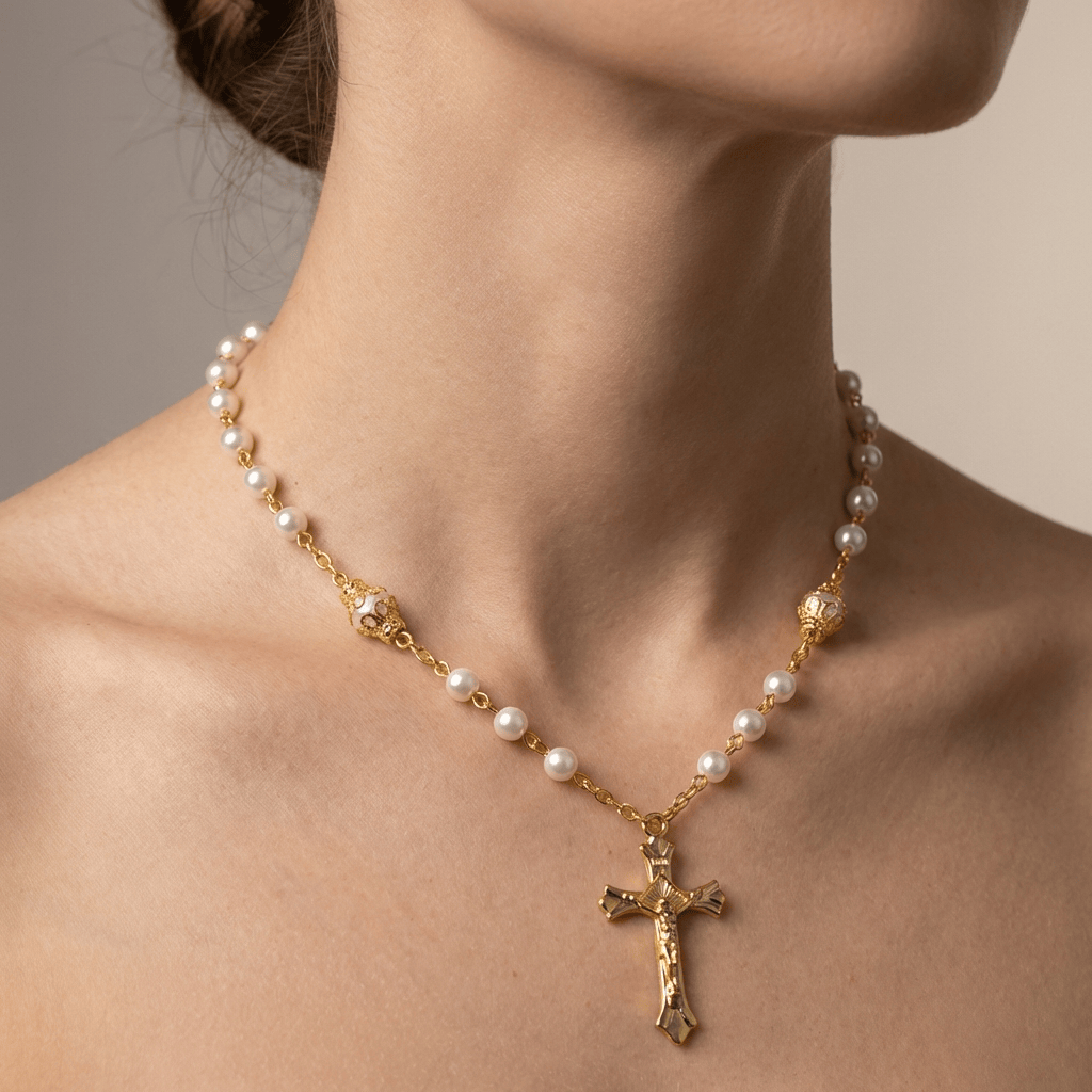 DIVINE ROSARY NECKLACE