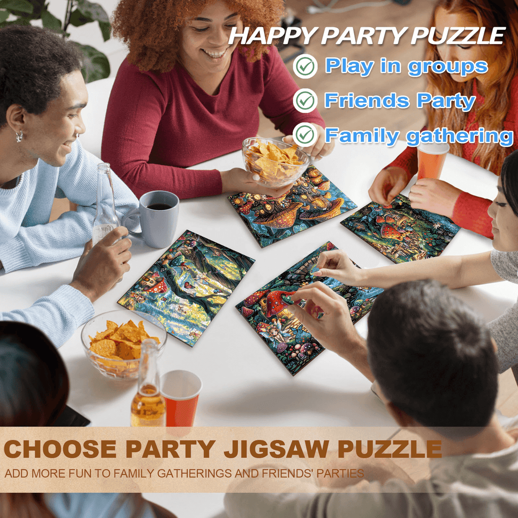 Party Puzzle-Fairy Village