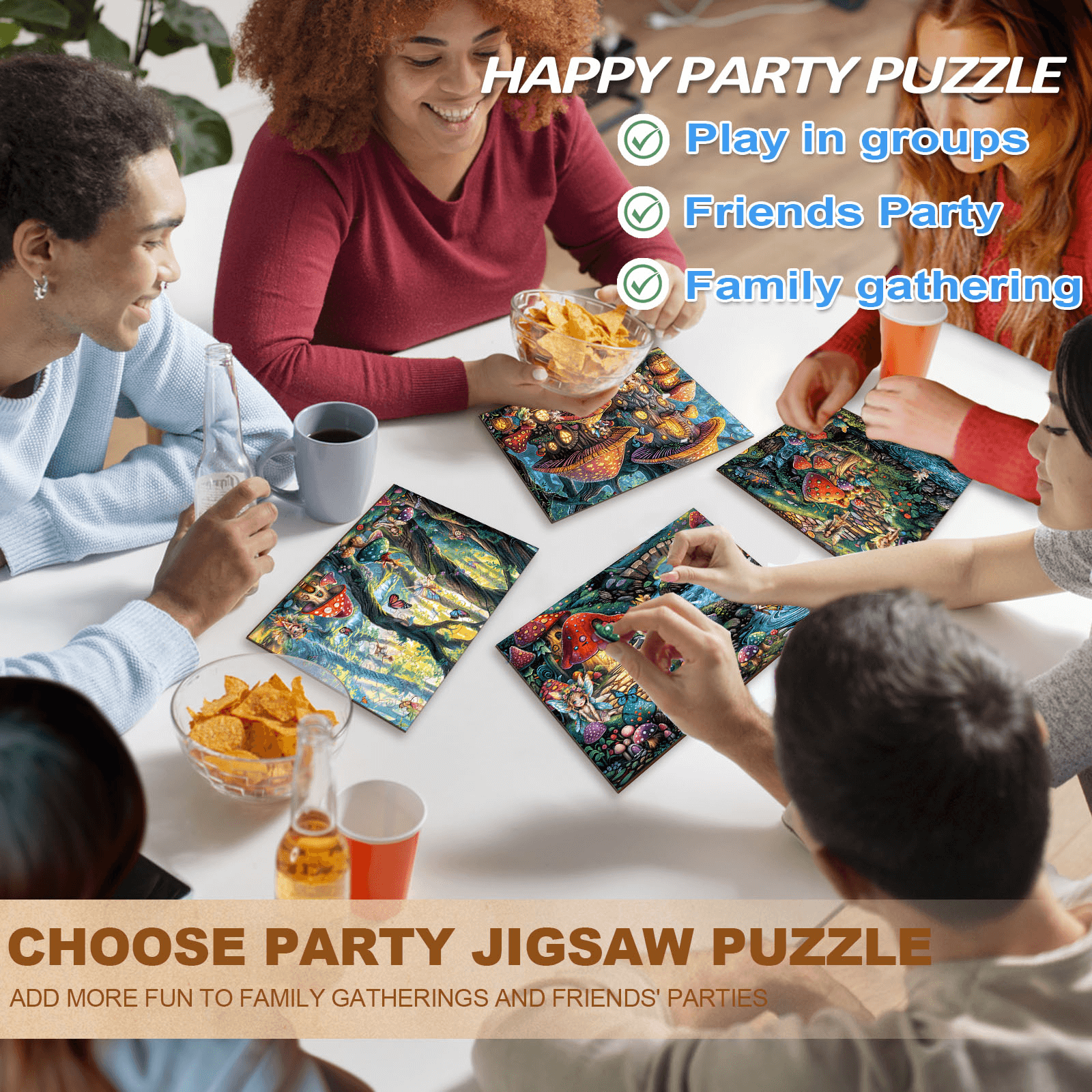 Party Puzzle-Fairy Village