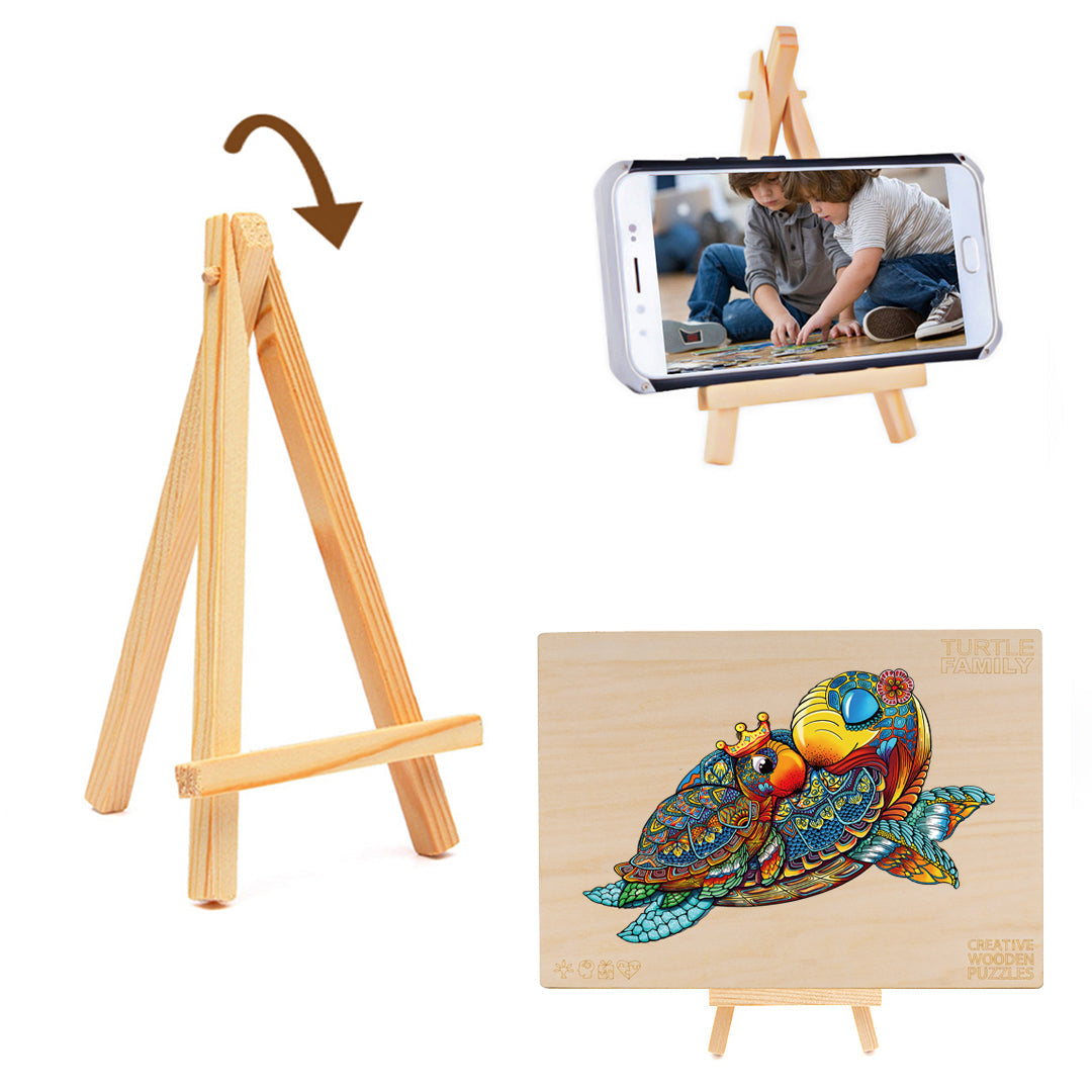 Turtle Family Wooden Jigsaw Puzzle
