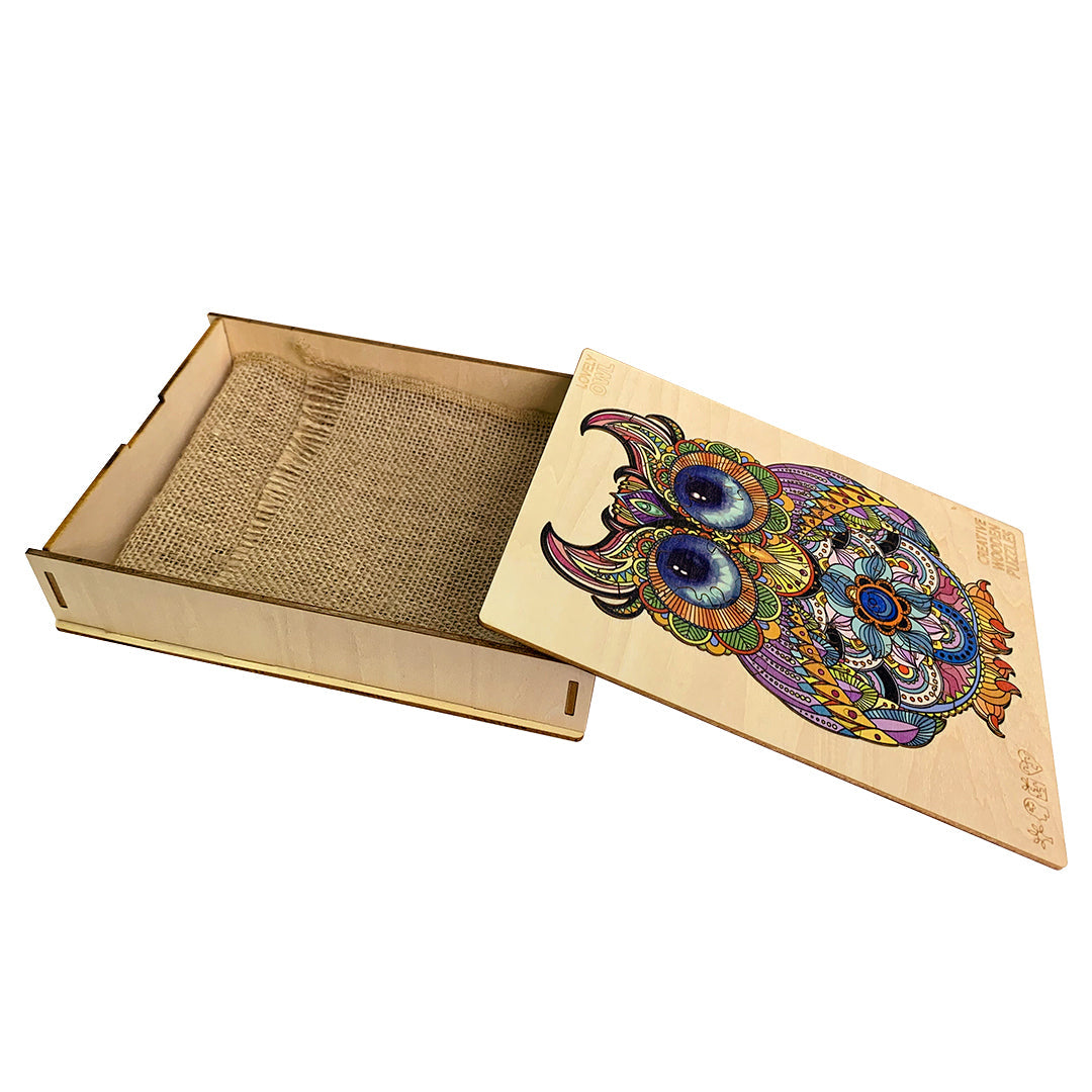 Lovely Owl Wooden Jigsaw Puzzle