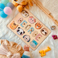 Personalized Wooden Baby Name Puzzle Gift