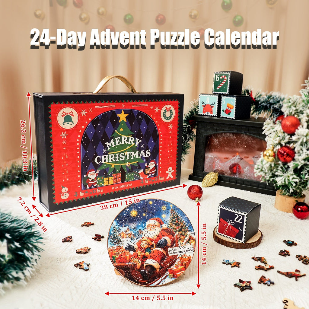 Christmas Special Gift Box Puzzle Set (24 Boxes)