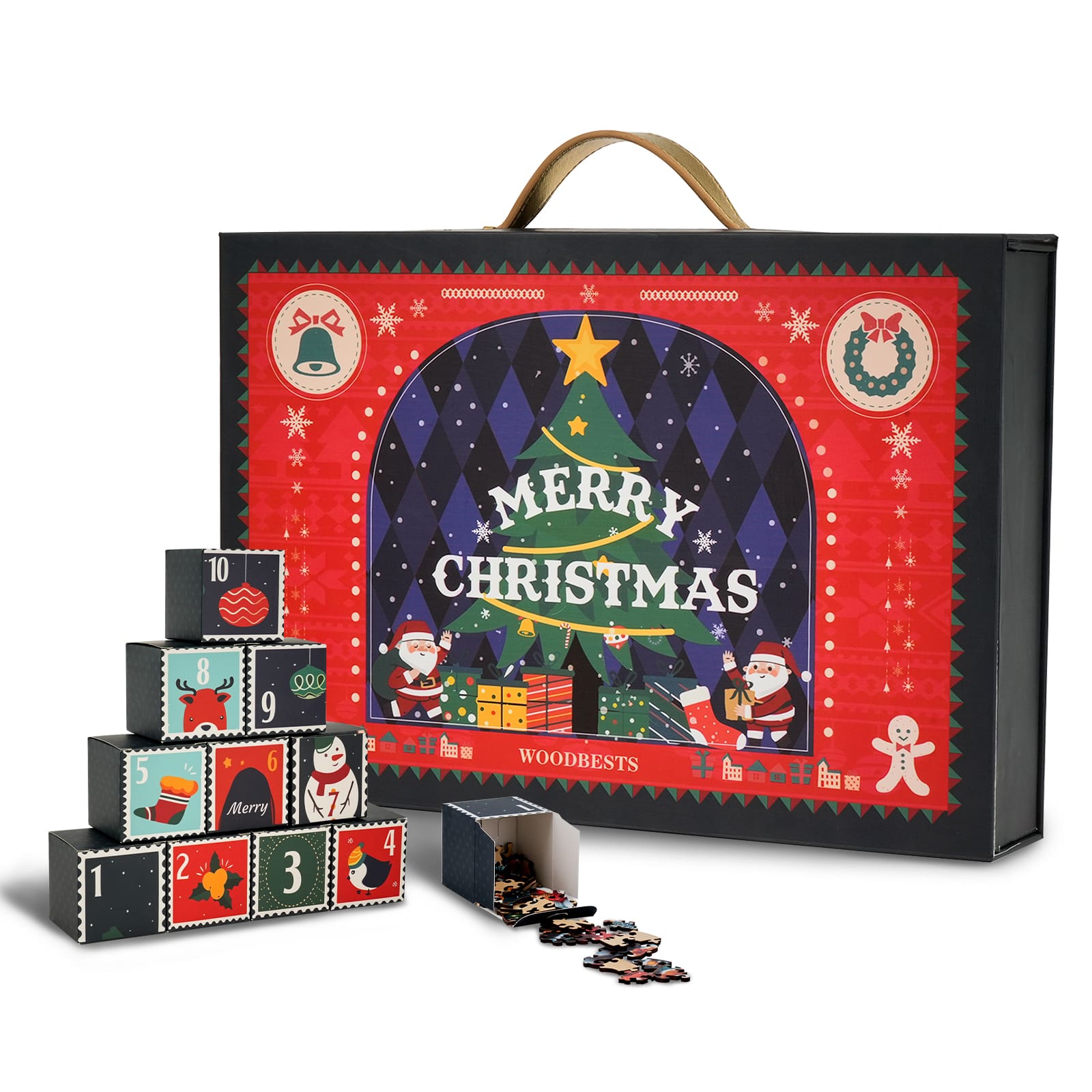 Christmas Special Gift Box Puzzle Set (24 Boxes)