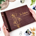 Personalized Memory Photo Album - Memorial Guest Book
